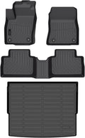 Auxko All Weather Floor Mats Cargo Mat Fit for 2026 2025 Nissan Kicks TPE Liners Accessories All Season Guard Odorless Anti-Slip Floor Mats Cargo Mat for Nissan Kicks Black