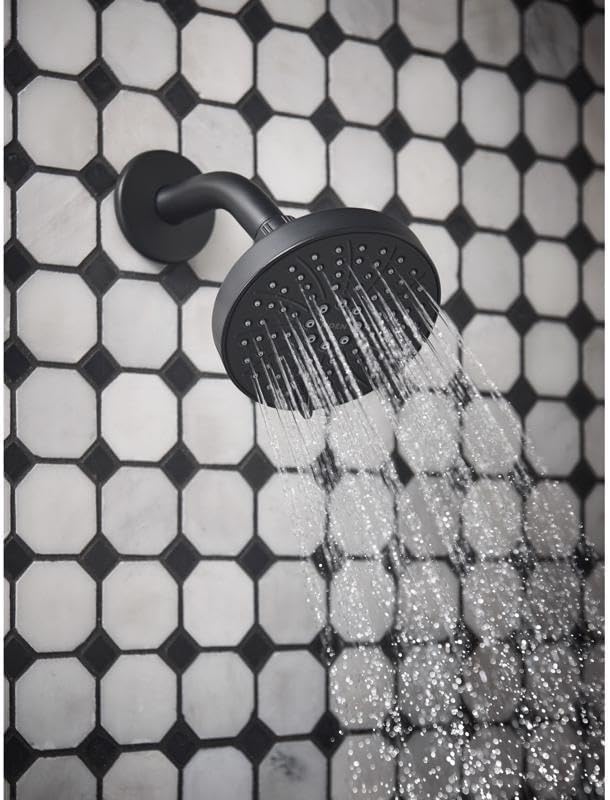 ARLYS Matte Black POSI-Temp TUB/Shower