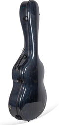 Crossrock Air Carbon® Classical Guitar Case | Aerospace 3K Carbon Fiber Shell with Metallic Blue Weave – TSA Lock, Backpack Straps – Fits Full Size 4/4 Guitars (CRF6030CBT)