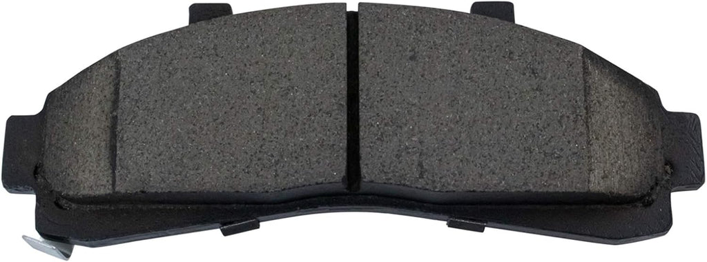 TRQ Performance Front Brake Pad and Rotor Set Ceramic Drilled Slotted Coated Rotors Compatible with 95-01 Ford Explorer 98-02 Ranger 97-01 Mercury Mountaineer 00-02 Mazda B2300 B2500 B3000 B4000