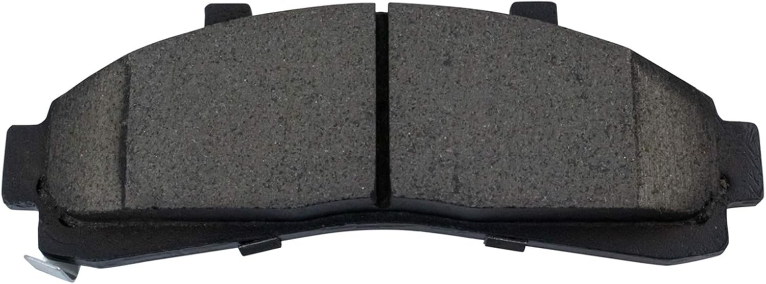 TRQ Performance Front Brake Pad and Rotor Set Ceramic Drilled Slotted Coated Rotors Compatible with 95-01 Ford Explorer 98-02 Ranger 97-01 Mercury Mountaineer 00-02 Mazda B2300 B2500 B3000 B4000