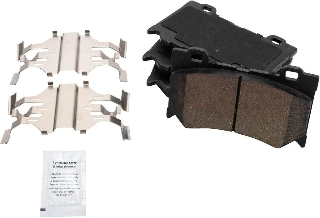 TRQ Performance Front Brake Pad and Rotor Set Ceramic Coated Compatible with 08-13 Infiniti G37 09-13 FX50 11-13 M37 M56 14-19 Q50 Q70 14-15 Q60 15-16 Q70L 2014 QX70 09-20 Nissan 370Z