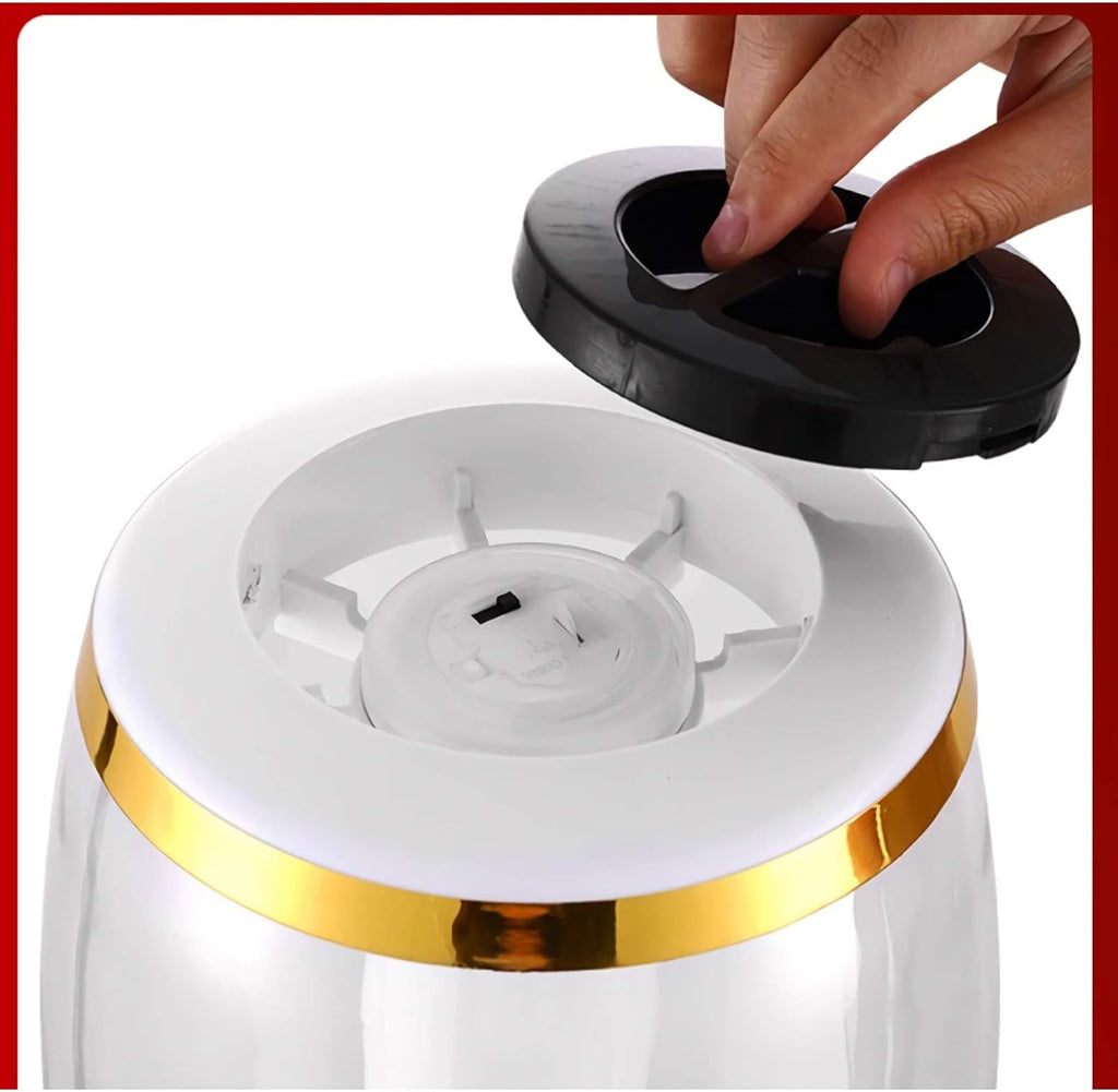 Beer Dispenser Tabletop Beer Dispenser Gold Beverage Dispenser, 1.5L/ 3L Beer Tower with Faucet, Lights and Ice Tube, Perfect for Bar Party Restaurant KTV Restaurant (3L)