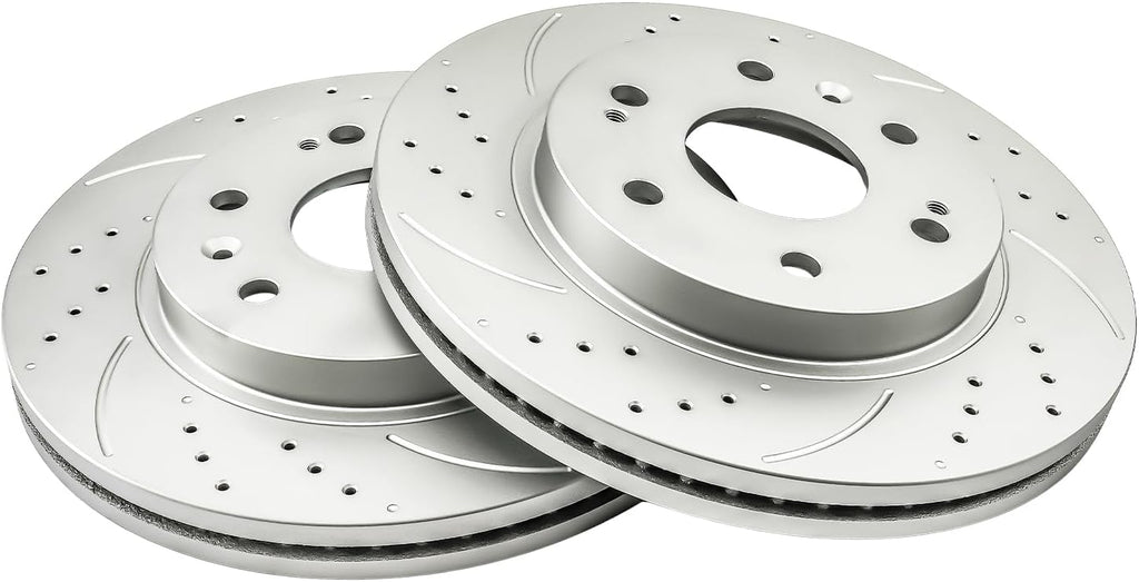 KAC 12.99 inch(330mm) Front Brake Rotors |Brake Kit for Chevrolet 2005-2009 2014-2018 Silverado 1500,GMC 2007-2009 2014-2018 Sierra 1500,2010-2013 2019 Silverado 1500 5.3L,Automotive Replacement