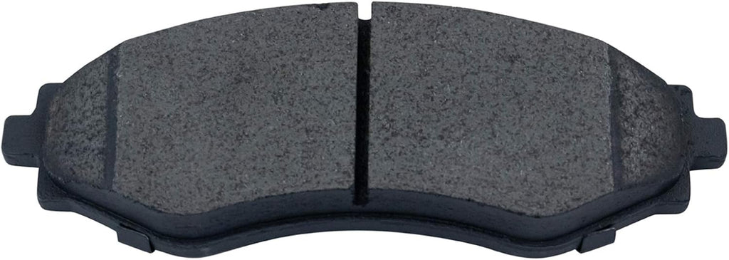 TRQ Performance Front Ceramic Brake Pad and Rotor Set Coated Drilled Slotted Compatible with 2004-2011 Chevrolet Aveo 2007-2011 Chevrolet Aveo5 2013-2015 Spark 2009 Pontiac G3
