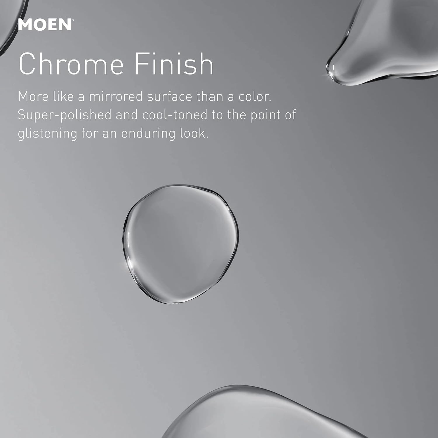 Moen Sleek Chrome Pulldown Kitchen Faucet Featuring Pull Down Sprayer with Power Boost, High Arc Modern Kitchen Faucet, One-Handle Easy Installation, 7864
