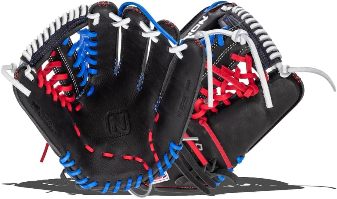 Nokona S1 All-American 11.25' Modified Trap Web 14U Infield/Outfield Baseball Glove