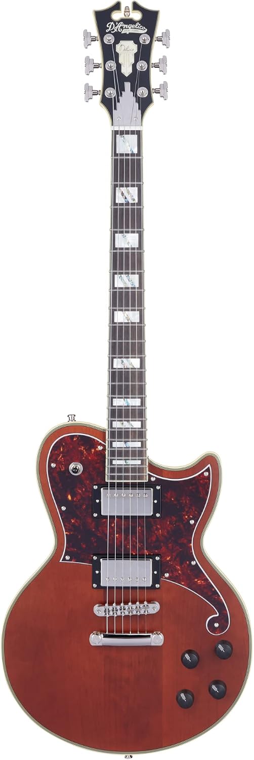 D'Angelico Deluxe Atlantic Guitar - Matte Walnut