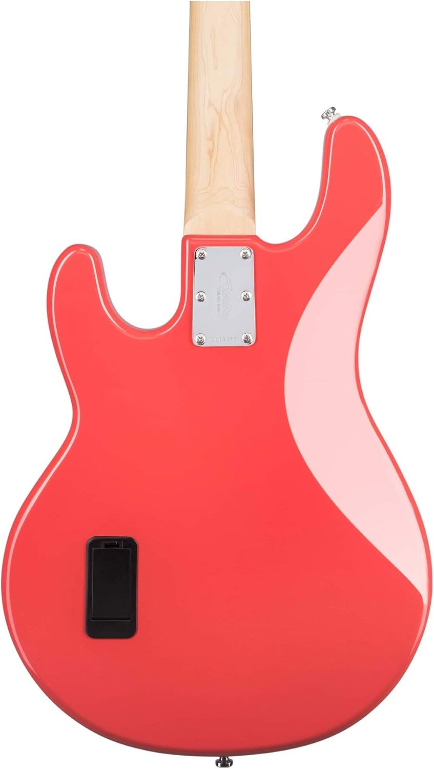 Sterling by Music Man StingRay Ray4 Bass Guitar in Fiesta Red