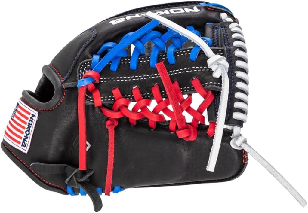 Nokona S1 All-American 11.25' Modified Trap Web 14U Infield/Outfield Baseball Glove