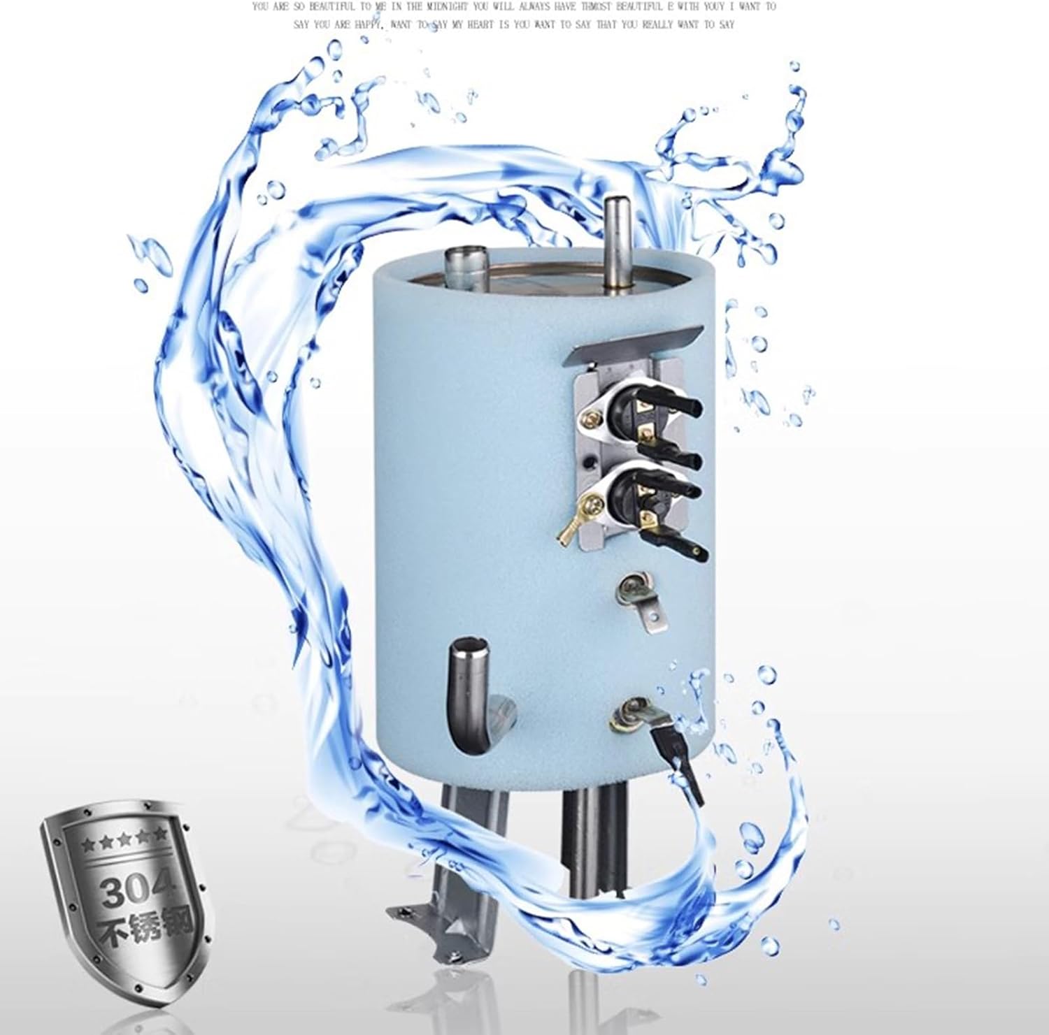 hot Water dispensers Household Small Dormitory Ice-hot Dual-Purpose Drinking Machine Water Boiler Water Dispenser Desktop Drinking Machine Instant hot Water Dispenser (Color : Warm)