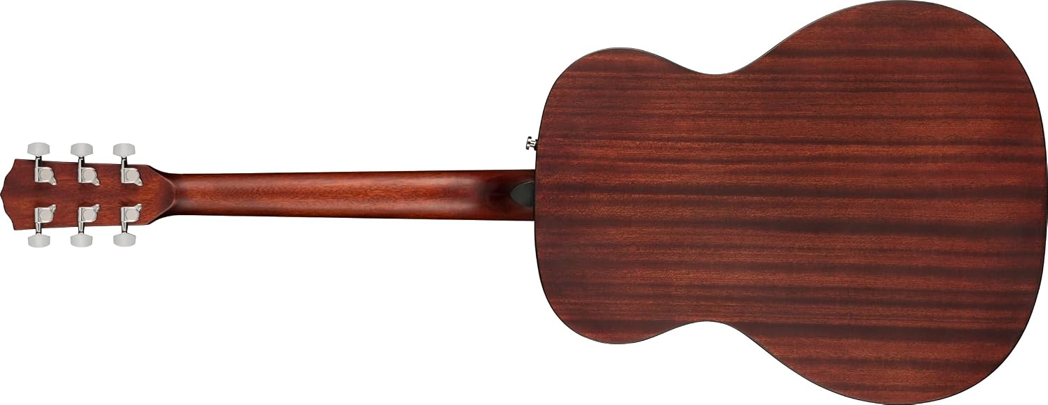 Fender CC-60S All-Mahogany Concert V2 Pack Acoustic Guitar, with 2-Year Warranty, Natural, with Gig Bag and Accessories
