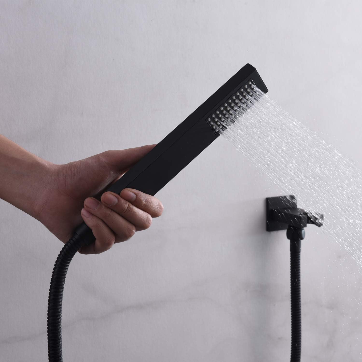 Black Shower Faucet,Matte Black shower fixtures,sumerain