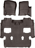 WeatherTech Custom Fit FloorLiners for Ford Expedition, Navigator, Full Set (473531-4710402), Cocoa