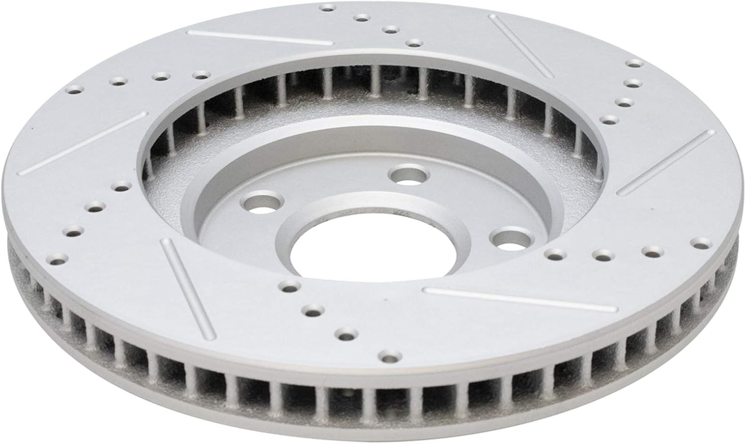 TRQ Performance Front Brake Pad and Rotor Set Ceramic Coated Drilled Rotors Calipers Compatible with 97-04 Buick Park Avenue 97-05 Cadillac DeVille Eldorado Seville 00-05 Chevrolet Impala Monte Carlo