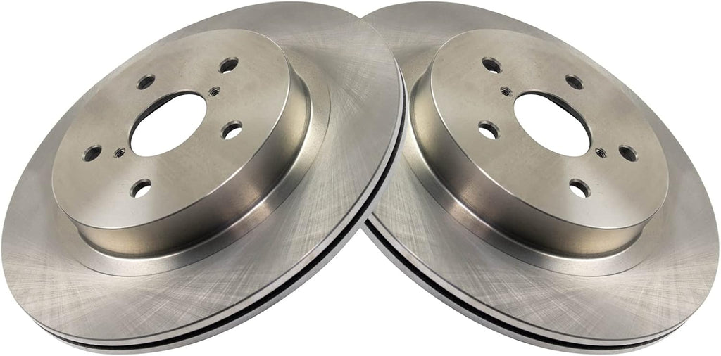 TRQ Front & Rear Brake Pad & Rotor Kit Ceramic Compatible with 2015-2019 Subaru Legacy Outback 2016-2021 WRX