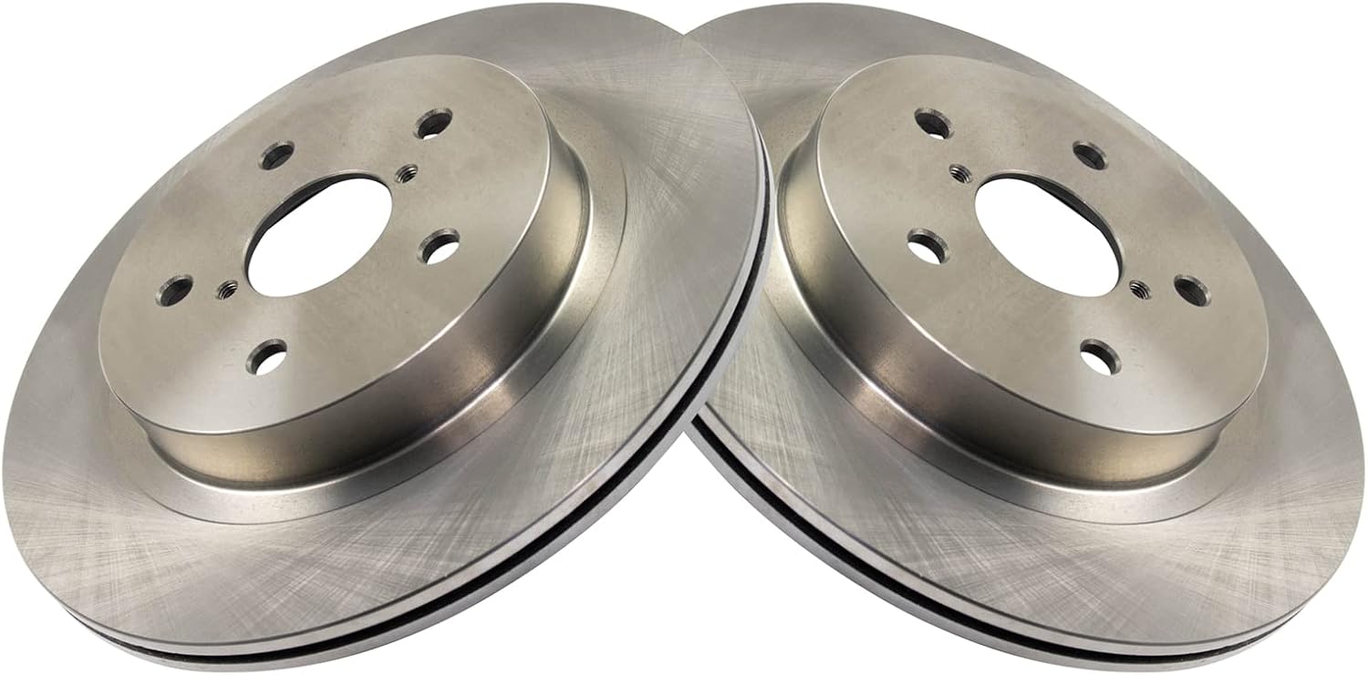 TRQ Front & Rear Brake Pad & Rotor Kit Ceramic Compatible with 2015-2019 Subaru Legacy Outback 2016-2021 WRX
