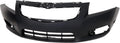 Garage-Pro Bumper Cover Compatible with Chevrolet Cruze 2011-2014 For Models Without RS Package Primed Front CAPA GM1000924C