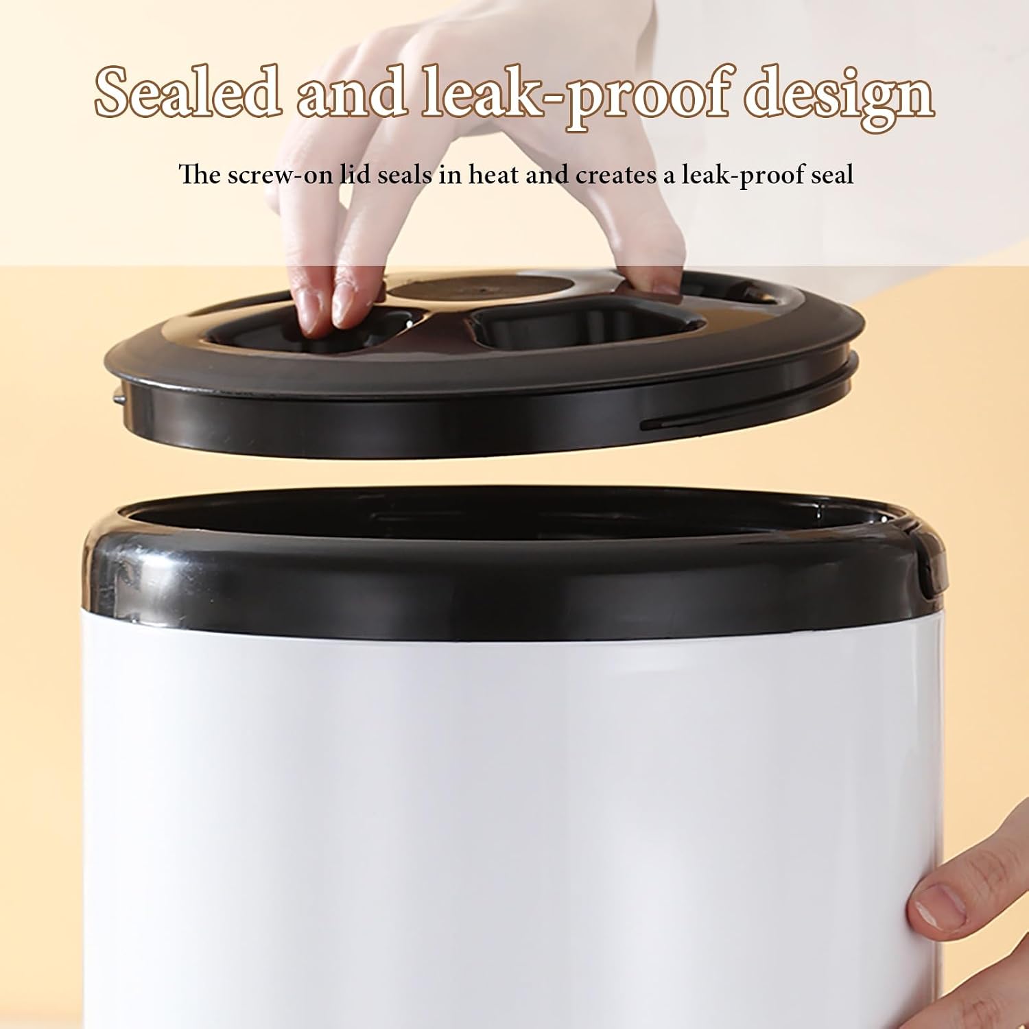 NEONMAN Commercial Insulation Barrel, Keeps Water Hot or Cold Large Capacity (6L-16L) Foldable Stand Resin Faucet Leak-proof Seal, Suitable for a Variety of Beverages(Black,12L)