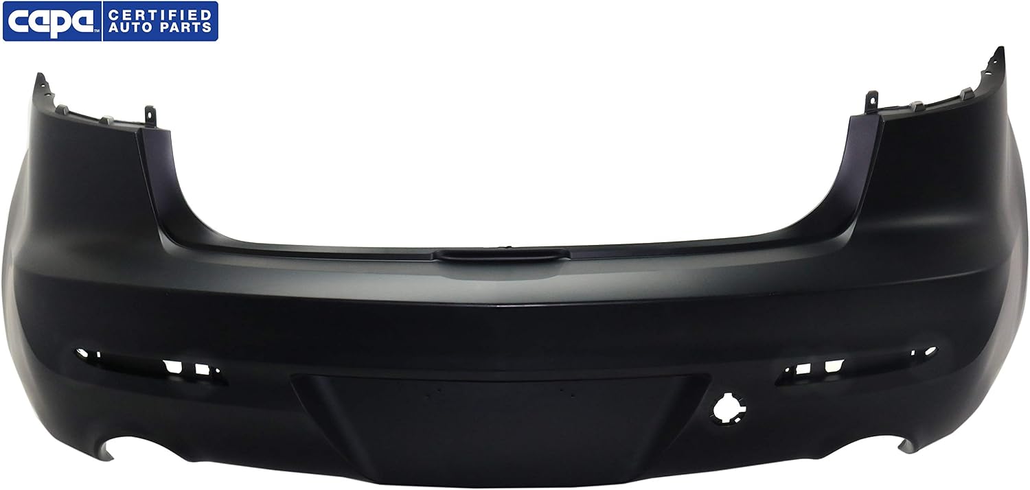 Garage-Pro Rear Bumper Cover Compatible with 2010-2013 Mazda 3 Primed, 2.5L Eng, Sedan - CAPA