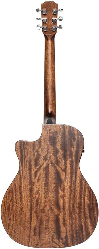 JN Guitars Dovern Series 6 String Acoustic-Electric Guitar, Right, Natural, Full (DOV-ACFI)