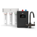 Brio 3-Stage Digital Instant Hot Water Undersink Dispenser System with Dual Flow Faucet in Oil Rubbed Bronze, Dispenses Hot & Room, NSF/ANSI 42, 53, 61 & 372, Filters Included