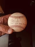 Mike Trout Signed/Inscribed MLB Holo/ Game Used 250th HR baseball/ MVP Milestone - MLB Game Used Baseballs