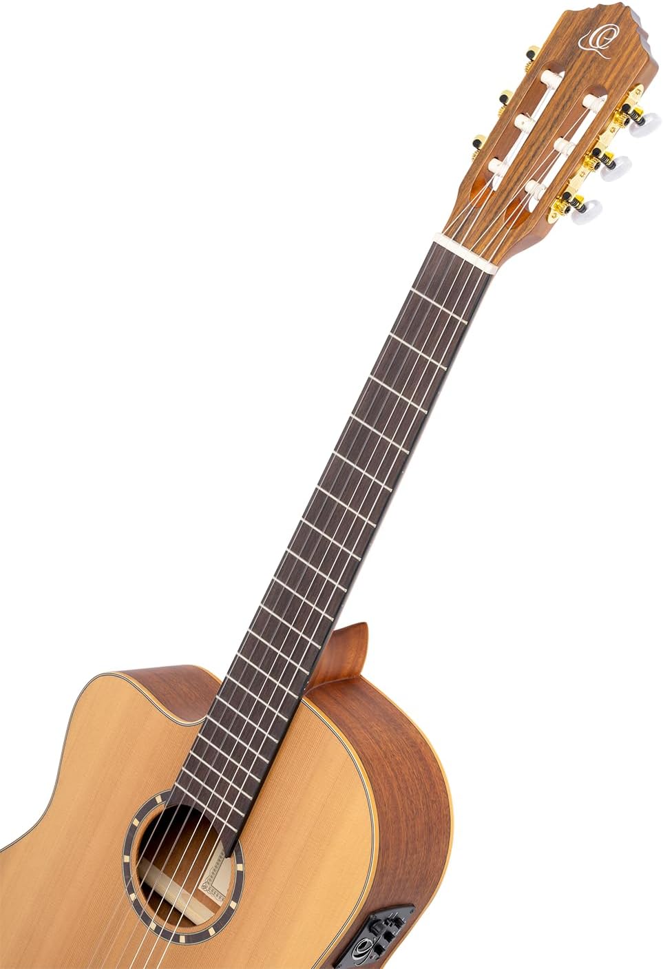 Family Series Pro Solid Top Acoustic-Electric Nylon Classical Guitar w/Bag
