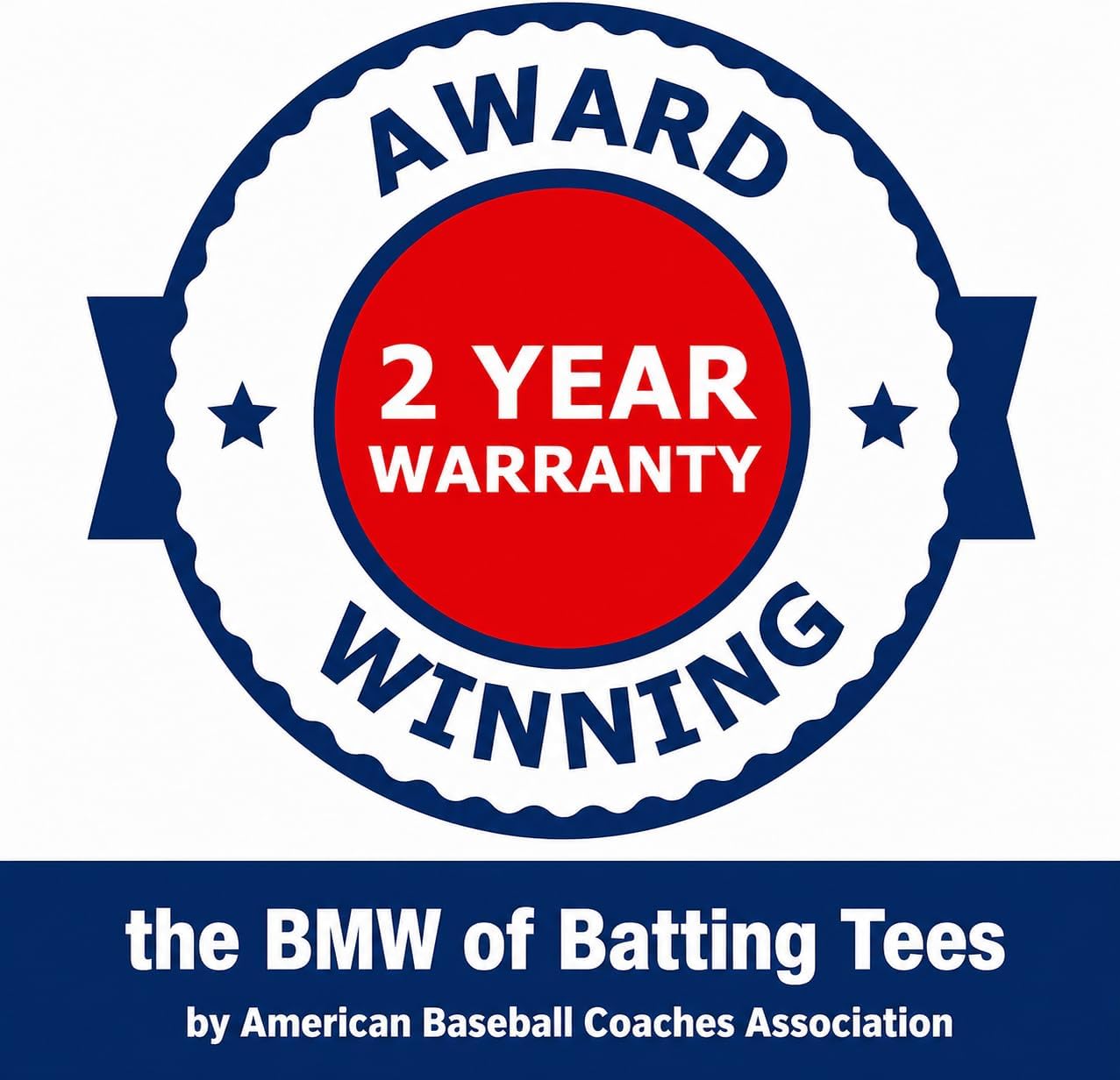 G Tee Classic Baseball/Softball Batting Tee Adjustable | Flexible Rubber Cup & Stainless Steel Aluminum Base | Best Tee for All Ages | Used by Pros | Made in USA 2 Year Warranty