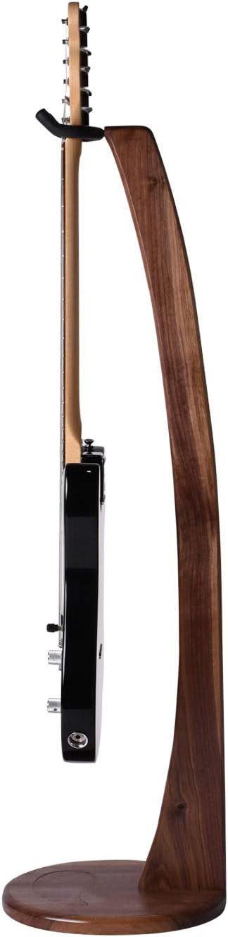 Ruach GS-1 Original Wooden Acoustic and Electric Guitar Stand – Handmade from Walnut