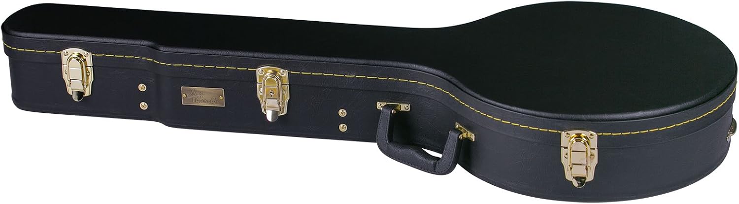 Golden Gate C-1535 Premier Hardshell 4 or 5-String 11 Inch Openback Banjo Case