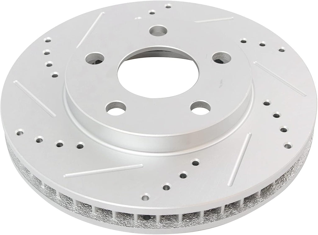 TRQ Ceramic Pad Performance Rotor Brake Kit Caliper Compatible with Chevy Buick