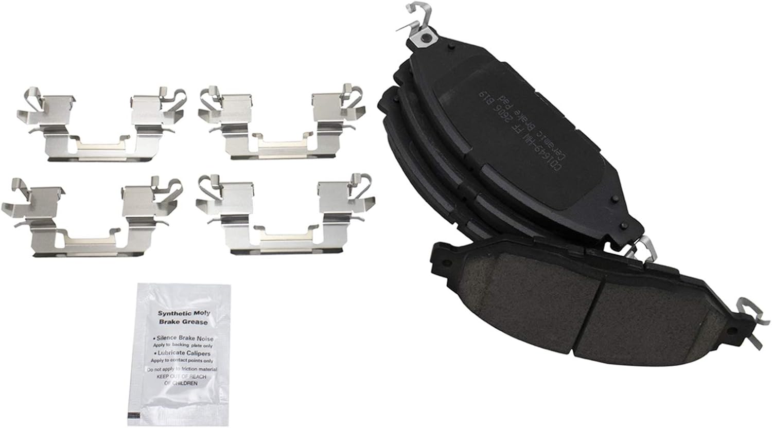 TRQ Performance Front Brake Pad and Rotor Set Ceramic Coated Drilled Slotted Compatible with 2013 Infiniti JX35 2014-2020 QX60 2015-2021 Nissan Murano 2013-2020 Pathfinder