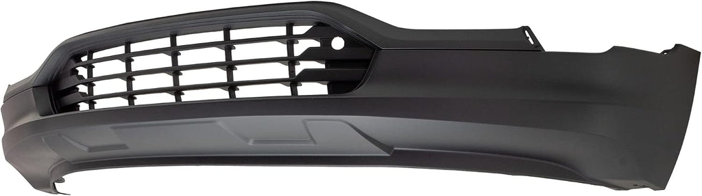 Garage-Pro Bumper Cover Compatible with GMC Terrain 2018-2021 For Models Without Black Edition and Fog Lights With Block Heater Holes Primed Front, Lower GM1015146