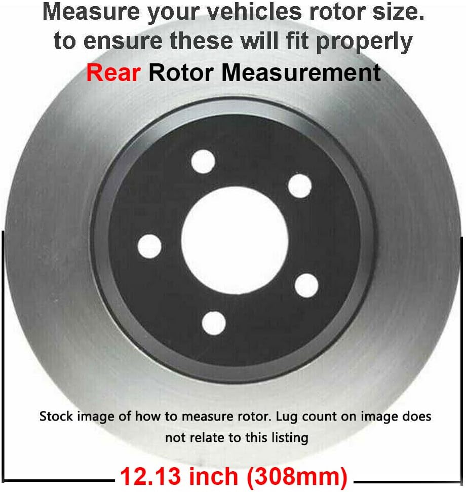 Detroit Axle - Brake Kit for 2005-08 2011-12 Infiniti FX35, 05-08 FX45 Drilled & Slotted Disc Brake Rotors Ceramic Brakes Pads Replacement : 12.6' inch Front & 12.13' inch Rear Rotor