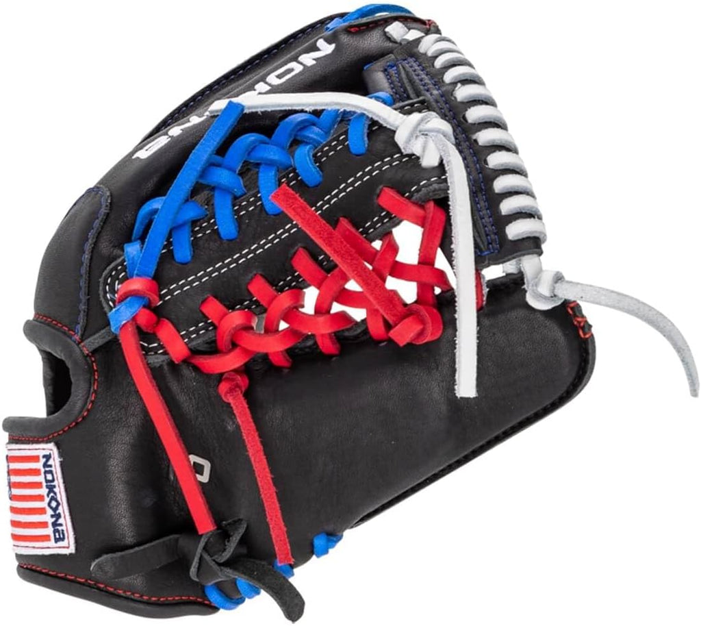 Nokona S1 All-American 11.25' Modified Trap Web 14U Infield/Outfield Baseball Glove
