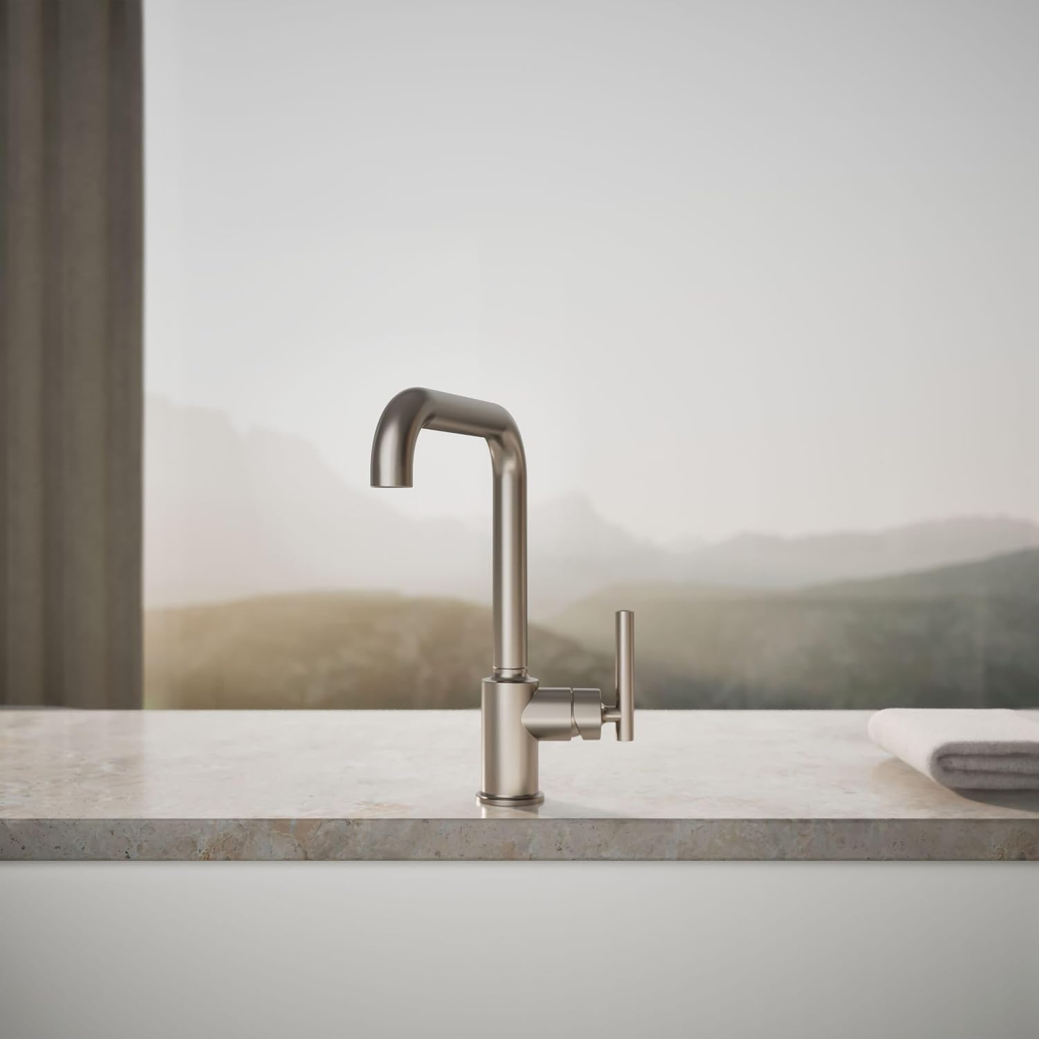 KOHLER Purist Single-handle kitchen sink faucet