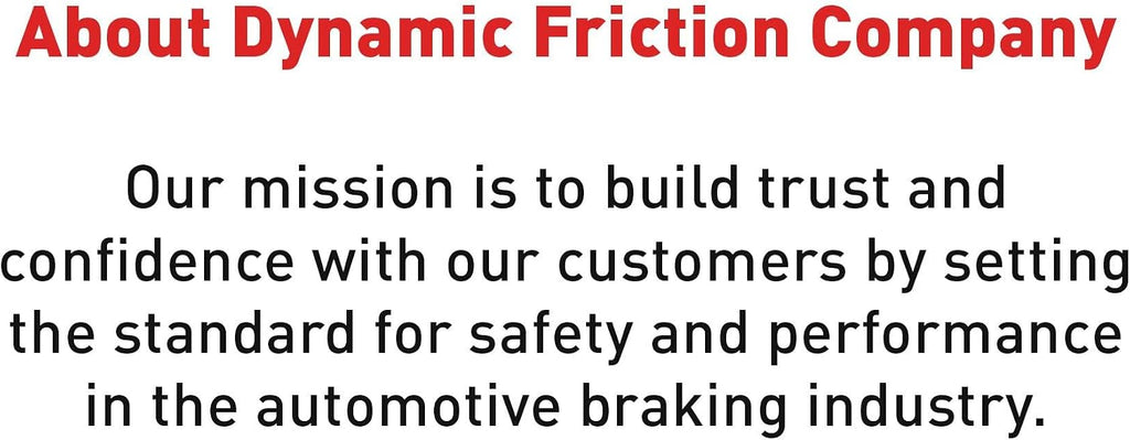 Dynamic Friction Company Brake Kit For 2015-2017 Honda Odyssey| Front and Rear 5000 Advanced Brake Pads and Rotors Kit|Hardware included