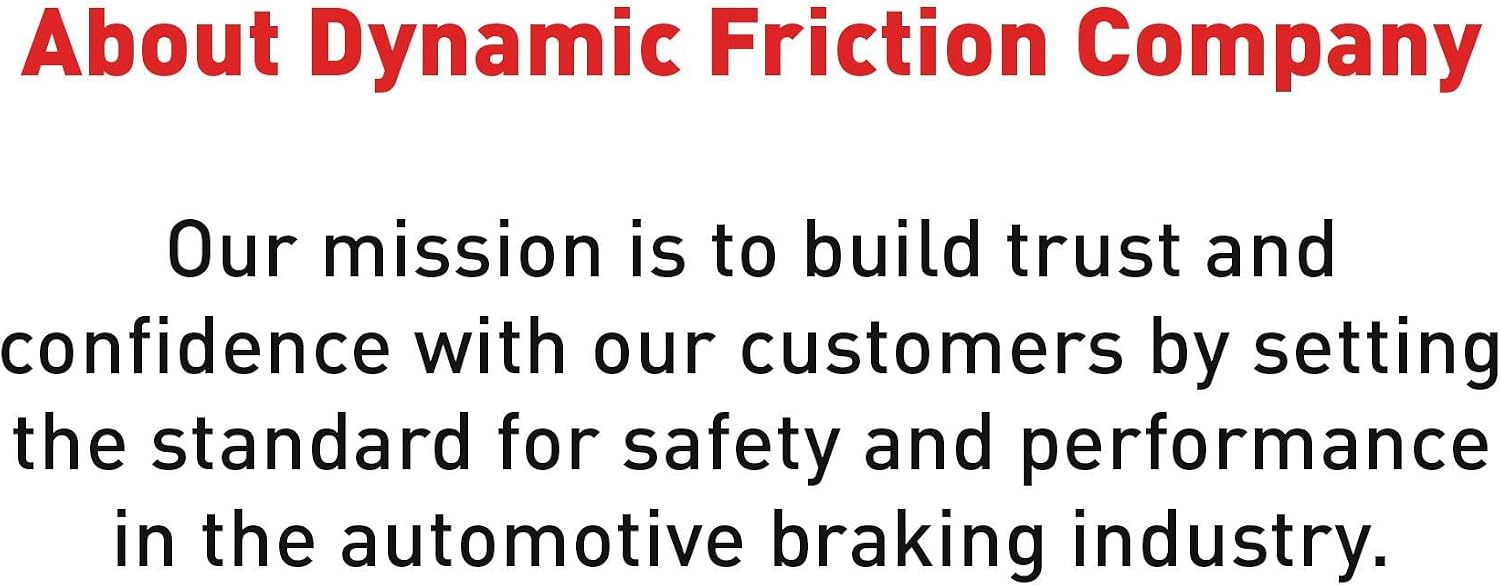Dynamic Friction Company Brake Kit For 2015-2017 Honda Odyssey| Front and Rear 5000 Advanced Brake Pads and Rotors Kit|Hardware included