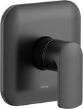 Moen UT2811BL Rizon M-CORE 2-Series 1-Handle Shower Trim Kit, Valve Required, Matte Black