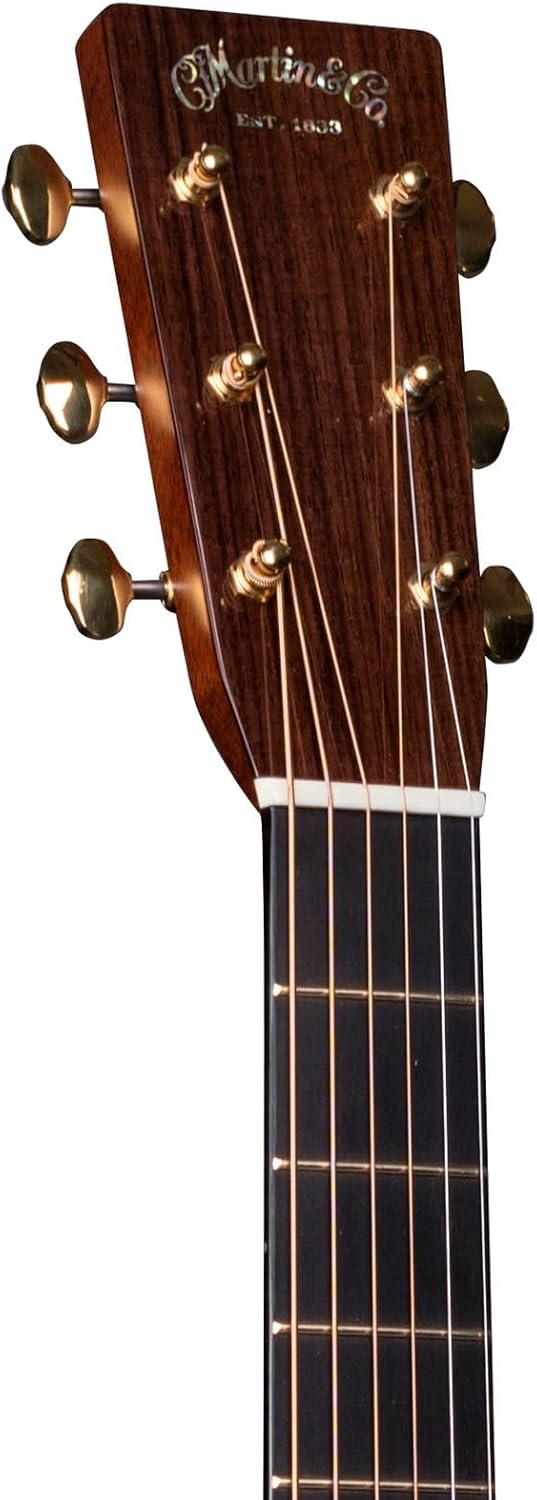 Martin Guitar 000-28 Modern Deluxe Acoustic Guitar with Hardshell Gig Case, Sitka Spruce and East Indian Rosewood Construction, 000-14 Fret and Vintage Deluxe Neck Shape with High-Performance Taper