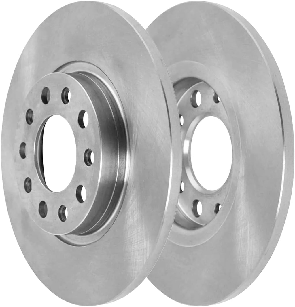 Detroit Axle - Brake Kit for 2015 2016 2017 Chrysler 200, Disc Brake Rotors Ceramic Brakes Pads with Hardware Replacement : 12.00' inch Front and 10.95' inch Rear Rotors