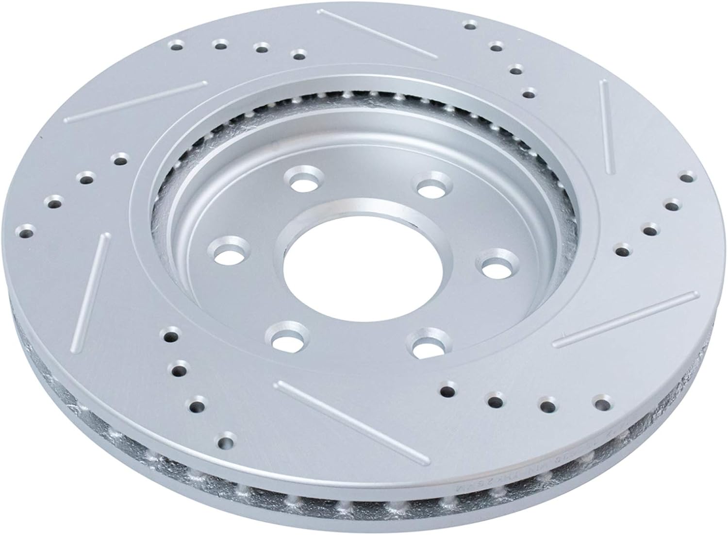 TRQ Performance Front Brake Pad and Rotor Set Ceramic Drilled Slotted Coated Vented Rotors Compatible with 2005-2021 Nissan Frontier 2005-2012 Pathfinder 2005-2015 Xterra 2009-2012 Suzuki Equator