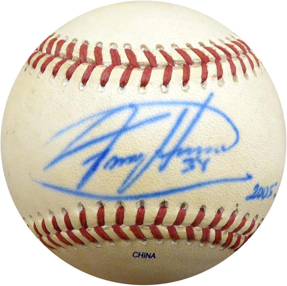 Felix Hernandez Autographed Official 2005 PCL Game Used Baseball Seattle Mariners PSA/DNA ITP #4A52821 - MLB Autographed Game Used Bases