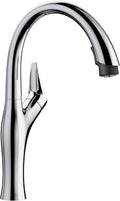 BLANCO, Polished Chrome 442038 ARTONA Pull-Down Dual Spray Kitchen Faucet, 1.5 GPM