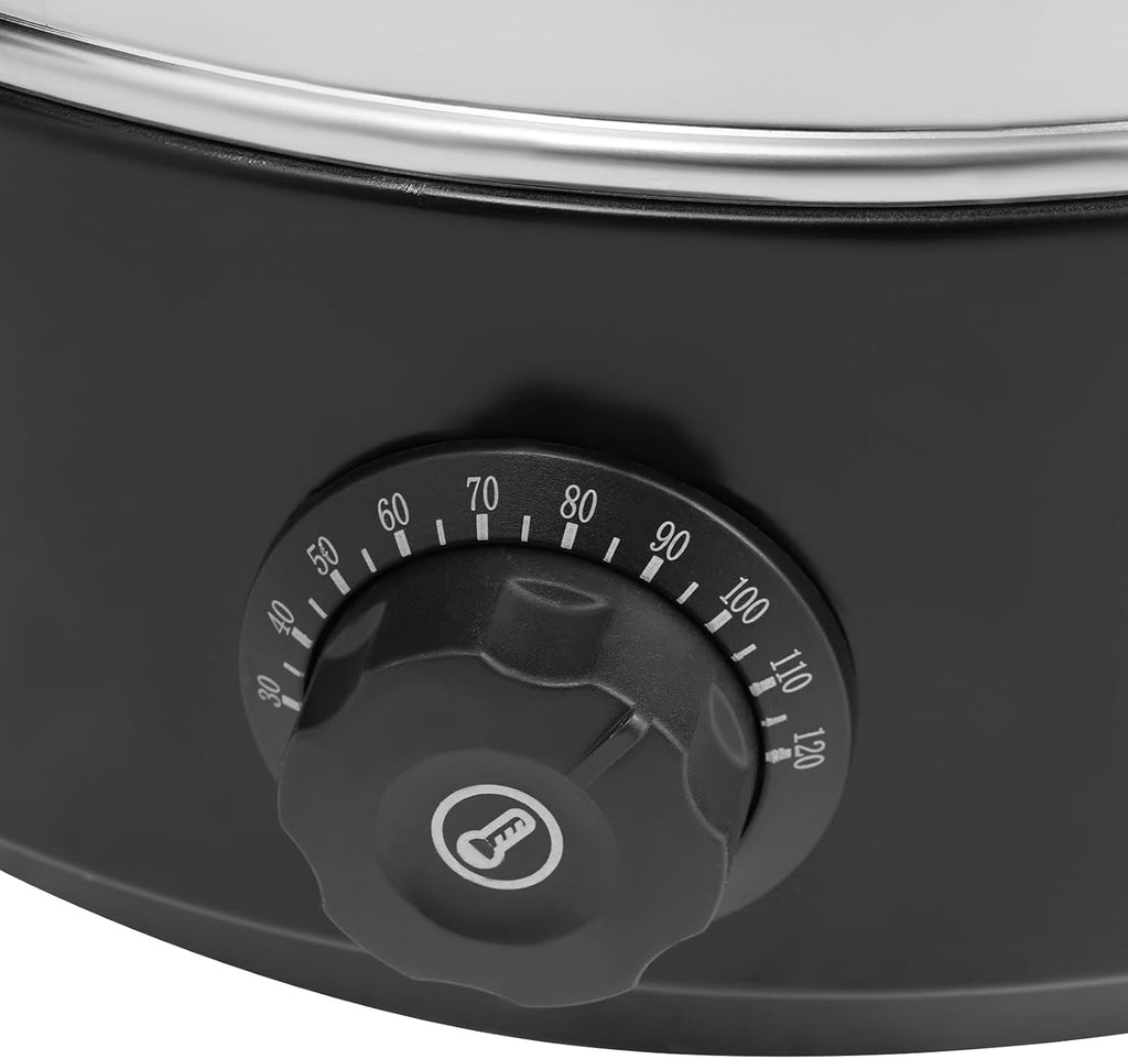 19L Hot Water Dispenser, Electric Heat Preservation Bucket, Commercial Hot Water Dispenser for Outdoor Picnics, Travels, Cafes, Buffets & Hotels, Restaurants (Black)
