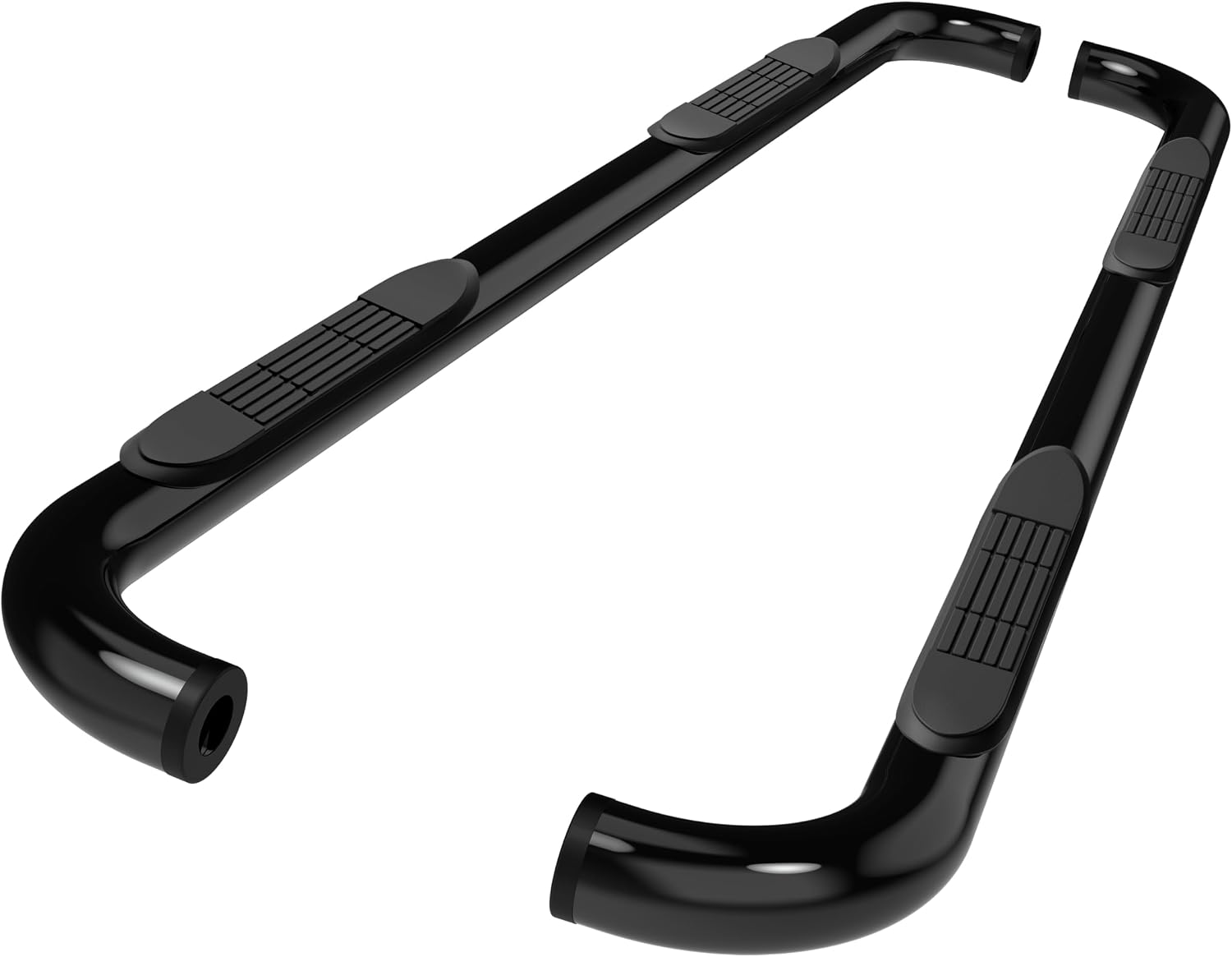TAC Side Steps fit 2004-2008 Ford F150 Super Cab Pickup Truck 3' Black Side Bars Nerf Bars Step Rails Running Boards Off Road Automotive Exterior Accessories (2 Pieces Running Boards)