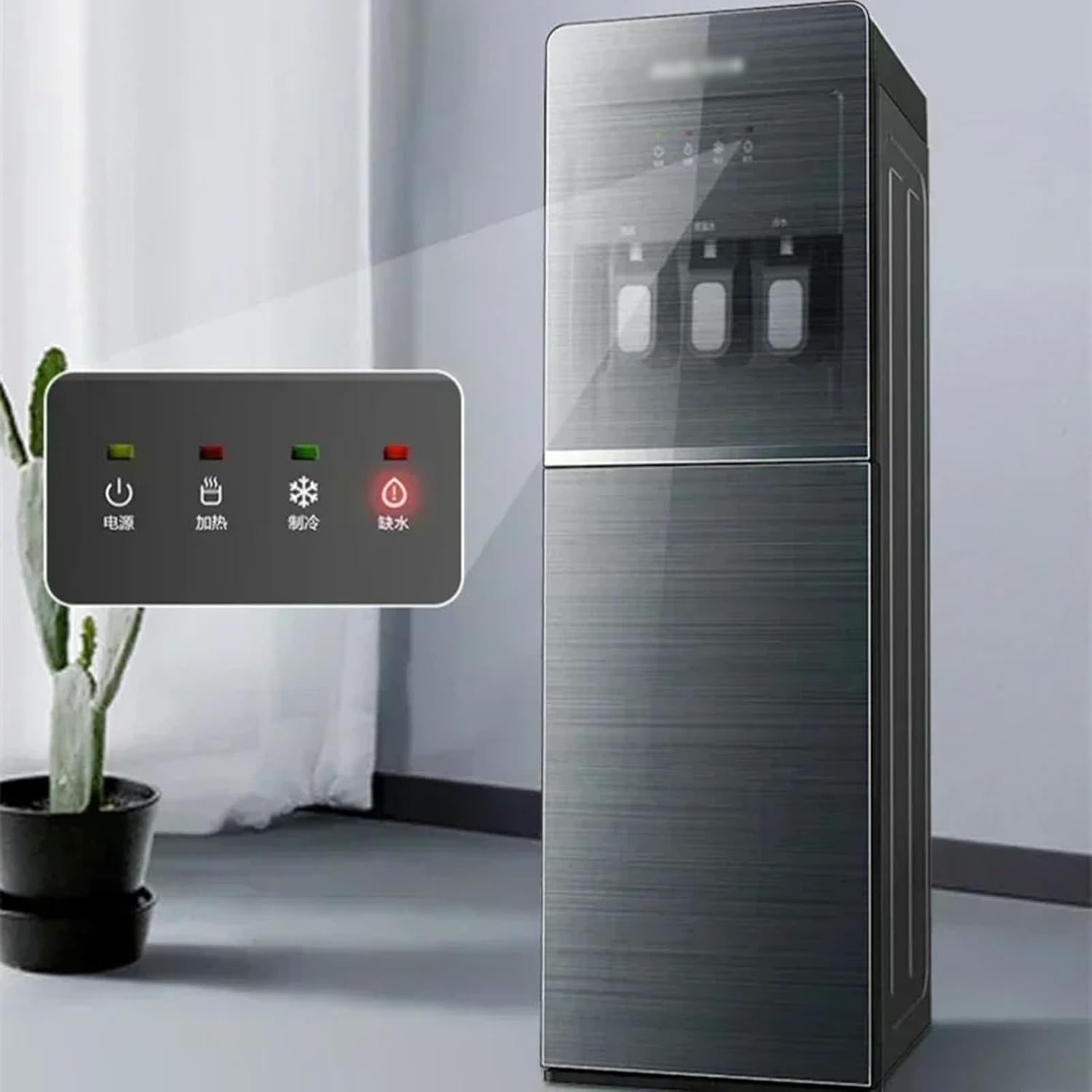 hot Water dispensers Electric Water Dispenser Vertical Living Room Integrated Cooling and Heating Machine Gadgets for Home Water Bottle Instant hot Water Dispenser (Color : Warm-Hot-F)