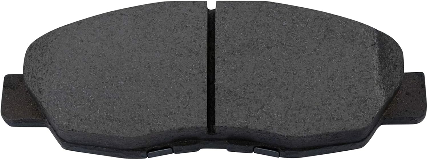 TRQ Performance Front Brake Pad and Rotor Set Ceramic Coated Drilled Slotted Rotors Compatible with 2012-2015 Honda Civic