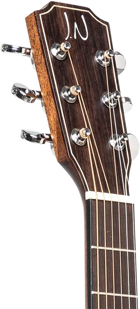 JN Guitars Dovern Series 6 String Acoustic-Electric Guitar, Right, Natural, Full (DOV-ACFI)